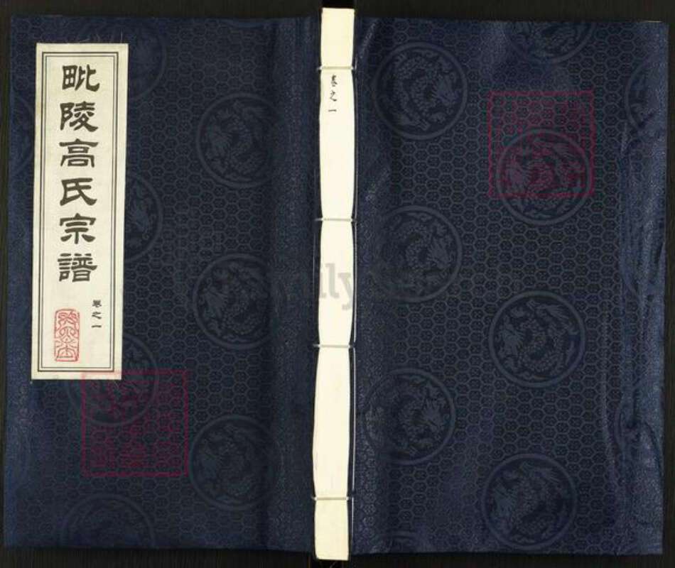 江苏省常州市武进县牛塘镇高氏敦睦堂族谱-毗陵高氏宗谱.pdf电子版缩略图