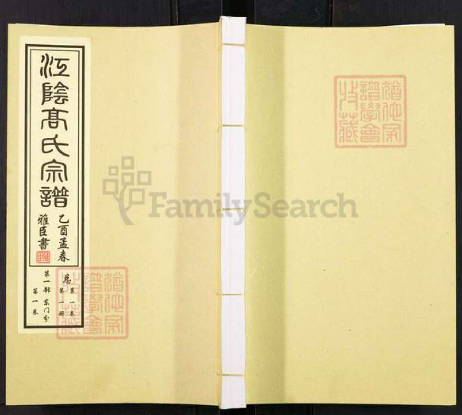 江苏省无锡市江阴市高氏敦睦堂族谱-江阴高氏宗谱.pdf电子版缩略图