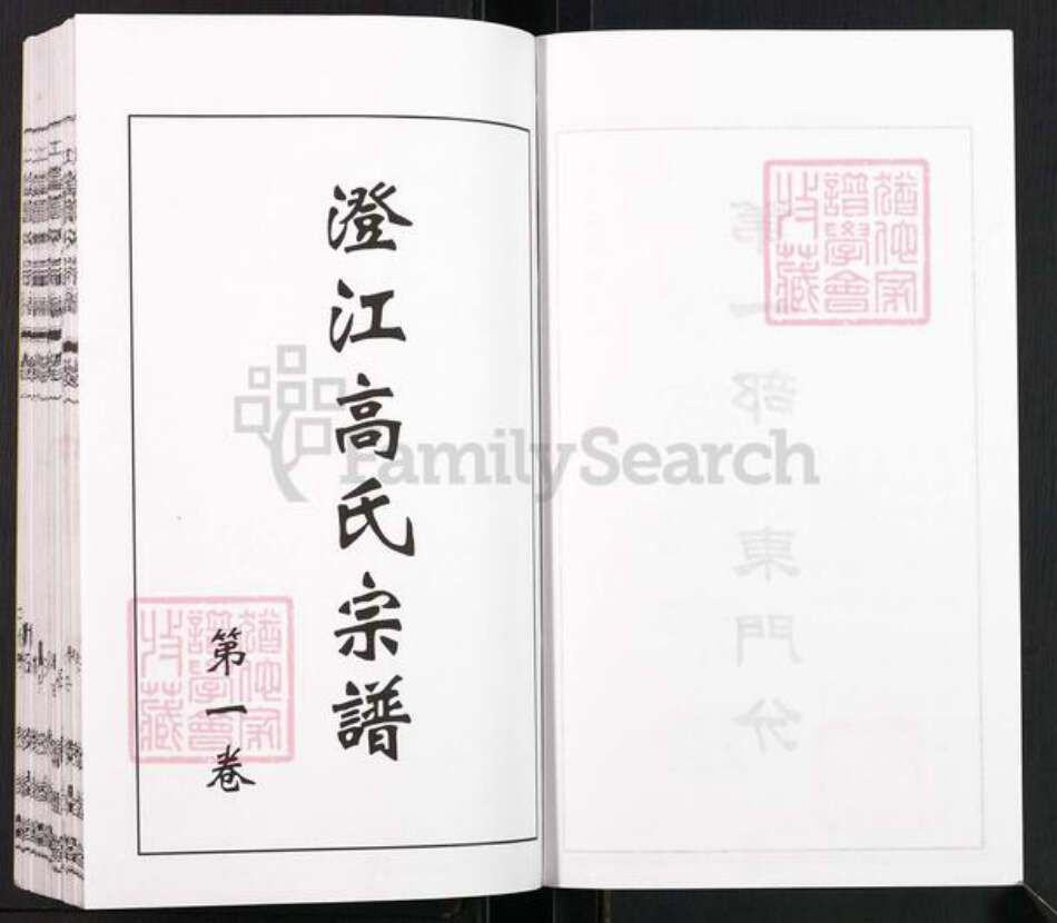 江苏省无锡市江阴市高氏敦睦堂族谱-江阴高氏宗谱.pdf电子版预览图2