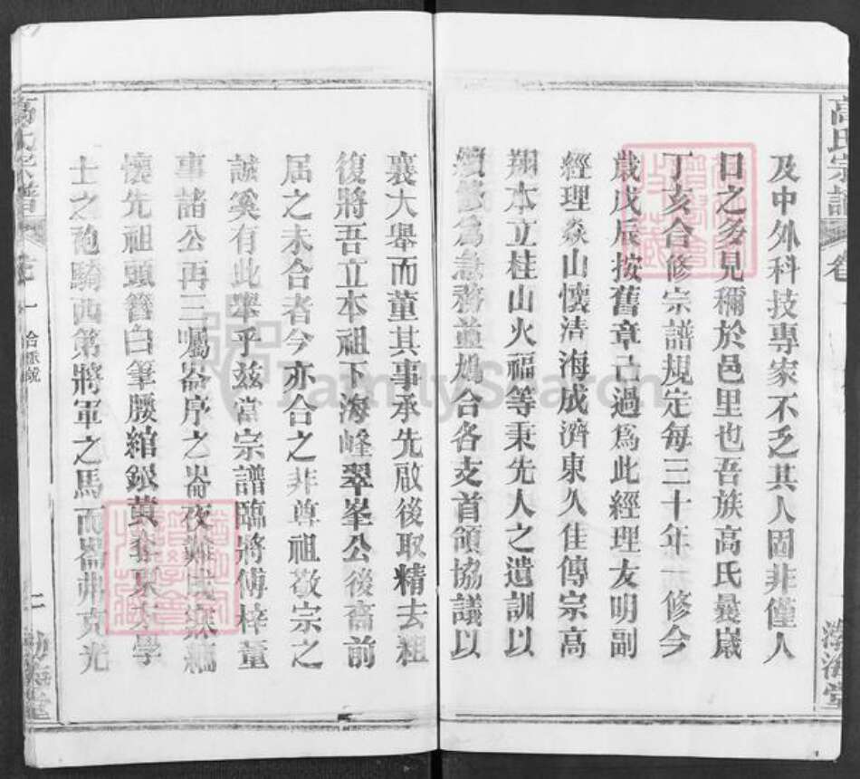 湖北省武汉市新洲区高氏渤海堂族谱-高氏宗谱.pdf电子版预览图4