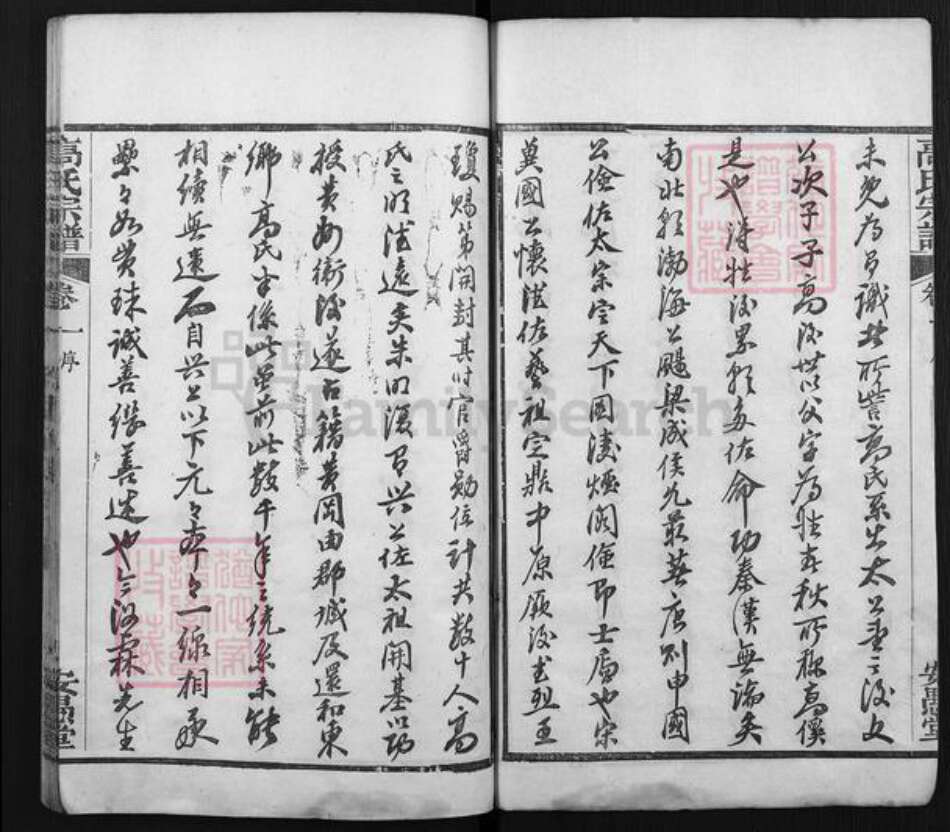 湖北省黄冈市高氏安愚堂族谱-高氏族谱.pdf电子版预览图2