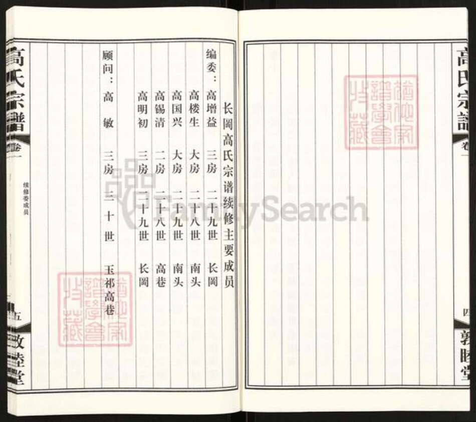 江苏省无锡市惠山区长安街道高氏敦睦堂族谱-无锡长冈高氏宗谱.pdf电子版预览图5