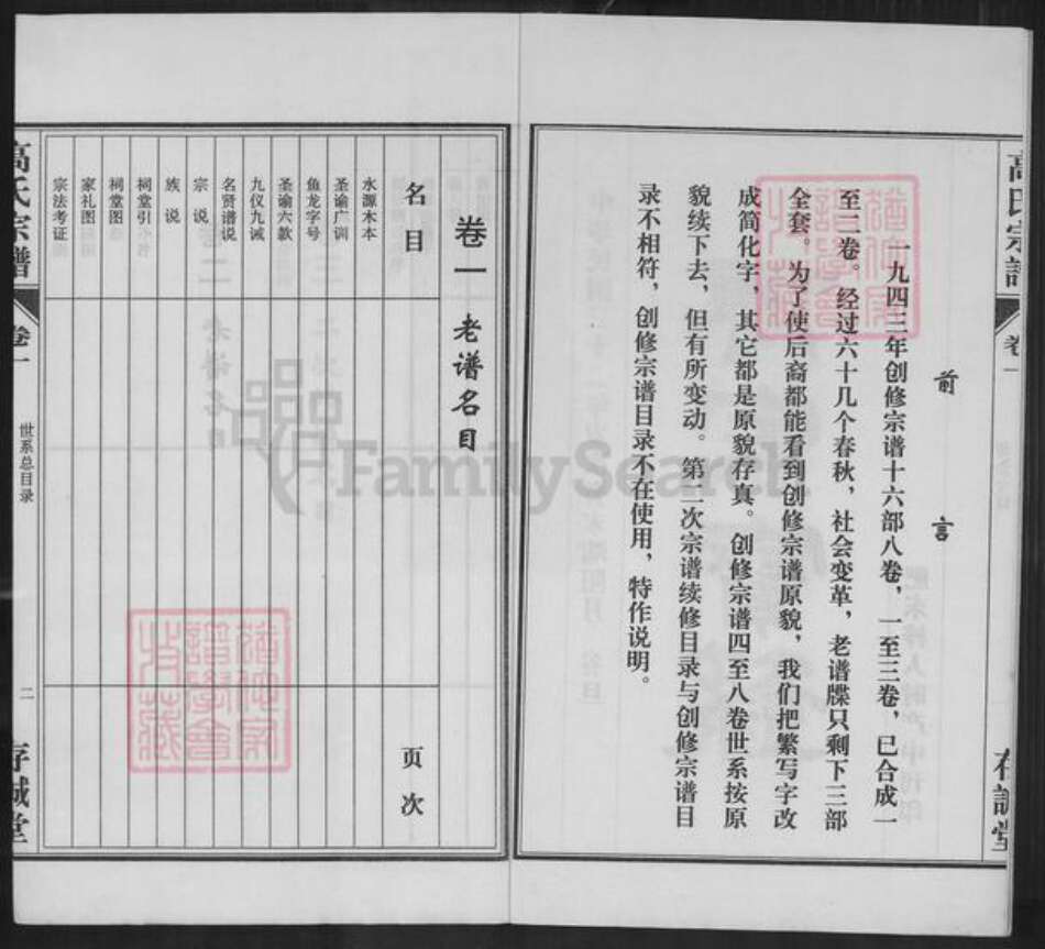 安徽省合肥市肥东县包公镇高氏存诚堂族谱-高氏宗谱.pdf电子版预览图2