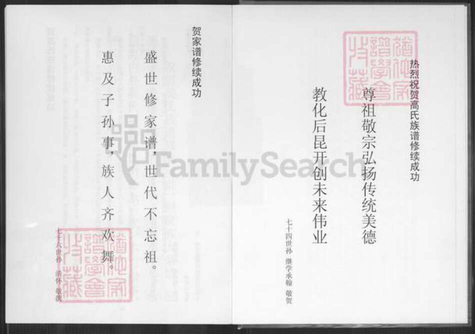 江苏省宿迁市沭阳县潼阳镇高氏渤海堂族谱-高氏族谱.pdf电子版预览图3