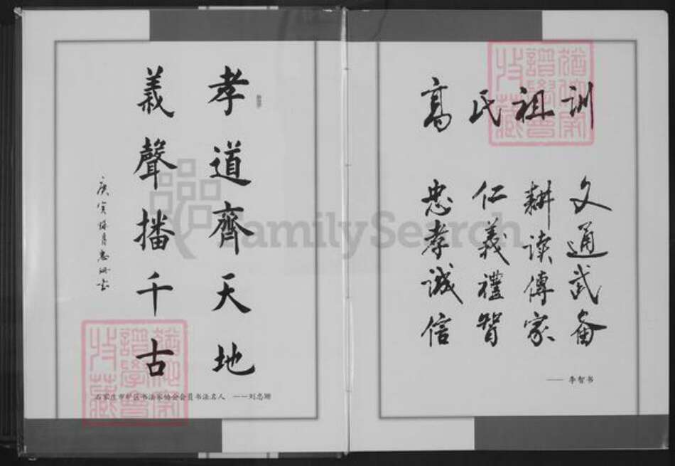河北省石家庄市井陉县微水镇高氏明锦堂族谱-河北省井陉县微水高氏(合肥)谱志.pdf电子版预览图5