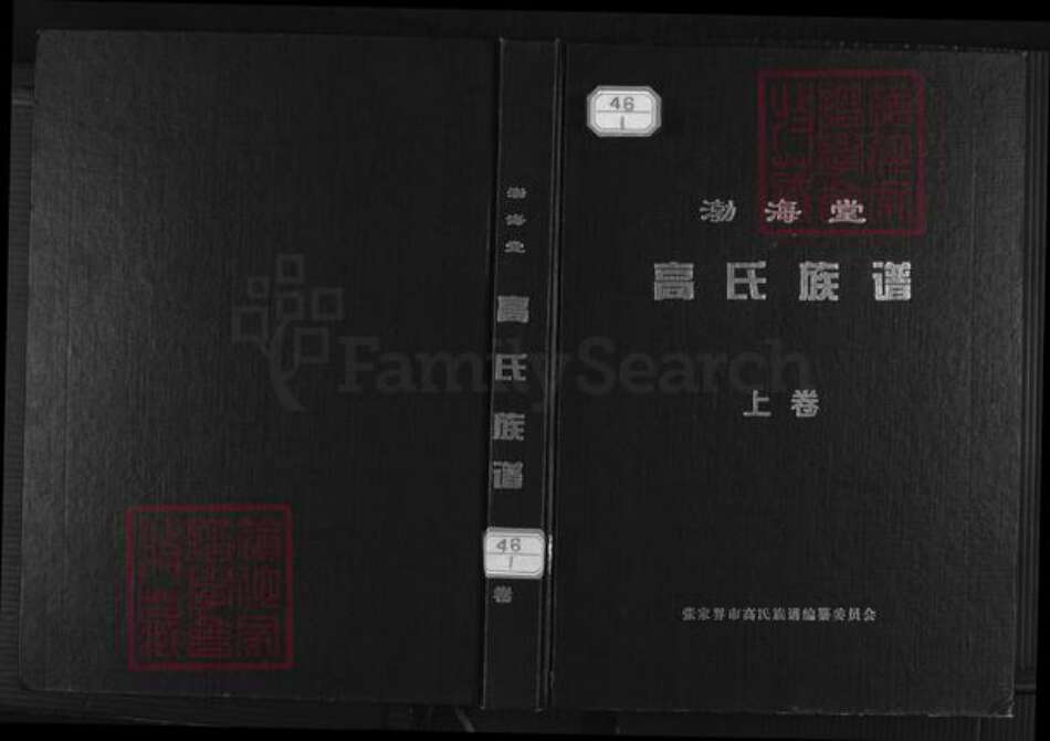 湖南省张家界永定区高氏渤海堂族谱-渤海堂高氏族谱.pdf电子版缩略图