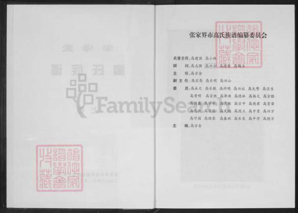 湖南省张家界永定区高氏渤海堂族谱-渤海堂高氏族谱.pdf电子版预览图3