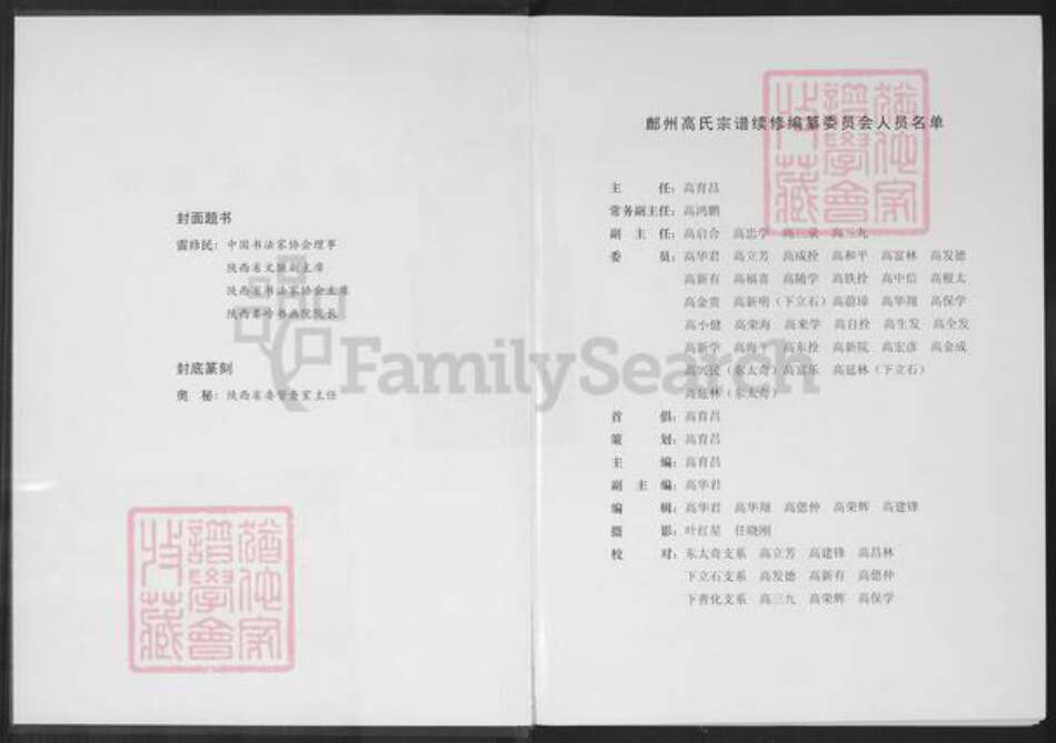 陕西省延安市鄜县高氏族谱-鄜州高氏宗谱.pdf电子版预览图2