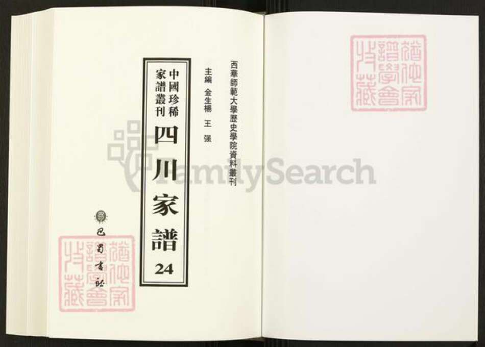 四川省泸州市四川省高氏宝仁堂族谱-中国珍稀家谱丛刊.四川家谱.第24册.泸州南门高氏族谱.pdf电子版预览图1