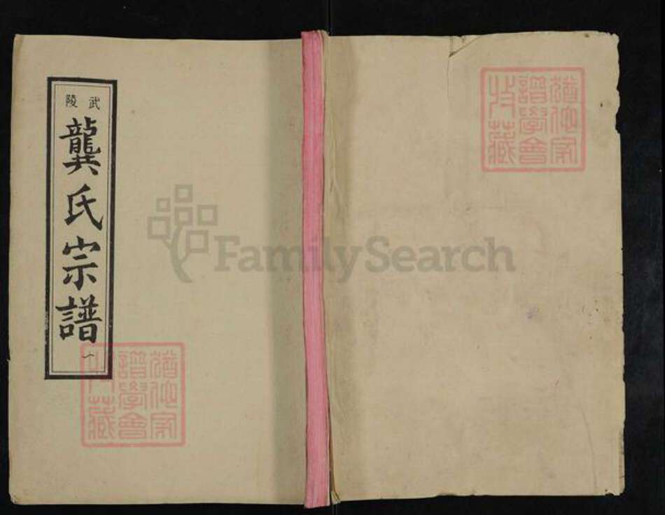 湖北省黄冈市蕲春县龚氏敦本堂族谱-武陵龚氏宗谱.pdf电子版缩略图