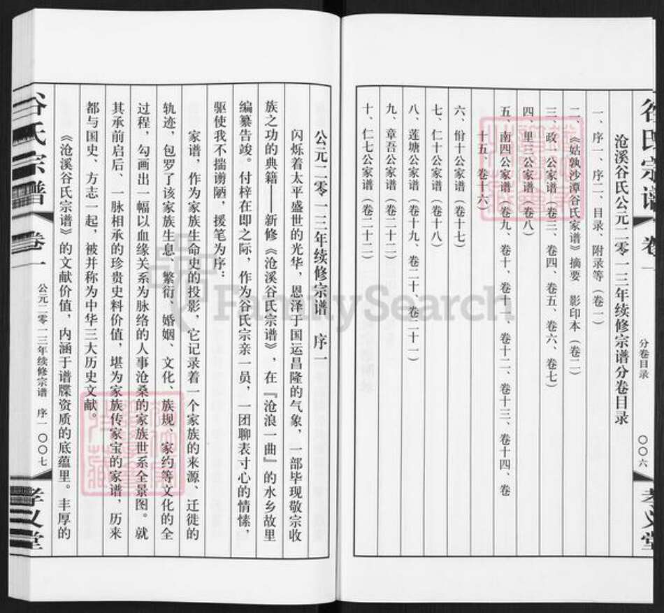 江苏省南京市高淳区阳江镇谷氏孝义堂族谱-沧溪谷氏宗谱.pdf电子版预览图4