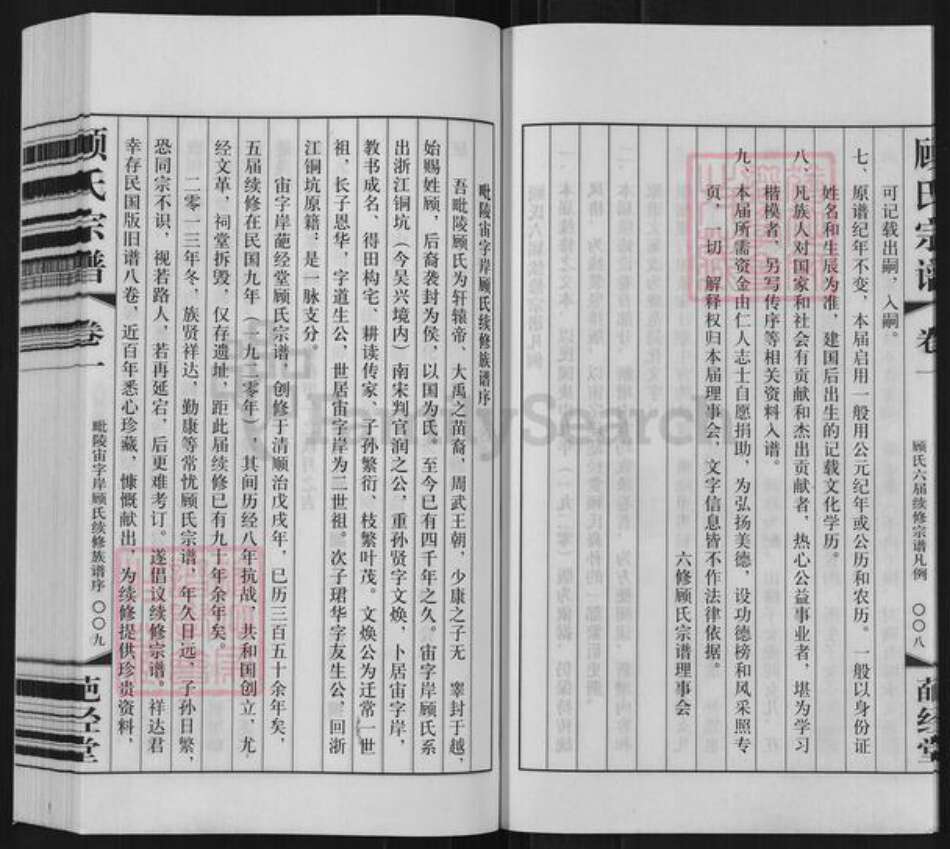 江苏省常州市武进县洛阳镇顾氏葩经堂族谱-顾氏宗谱.pdf电子版预览图5