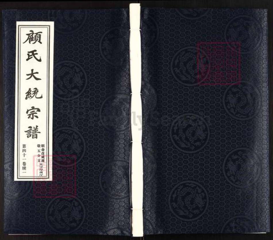 江苏省无锡市无锡江苏省无锡市锡山区鹅湖镇顾氏惇叙堂族谱-顾氏大统宗谱.pdf电子版缩略图