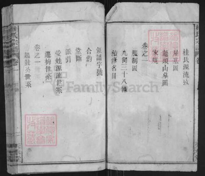湖北省黄冈市黄梅县桂氏天水堂族谱-桂氏宗谱.pdf电子版预览图2