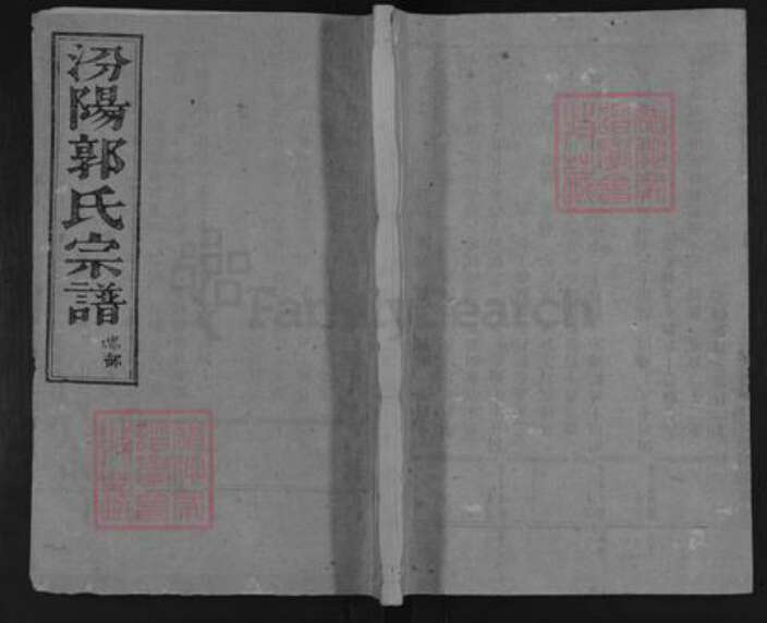 浙江省金华市东阳市郭氏族谱-汾阳郭氏宗谱.pdf电子版缩略图