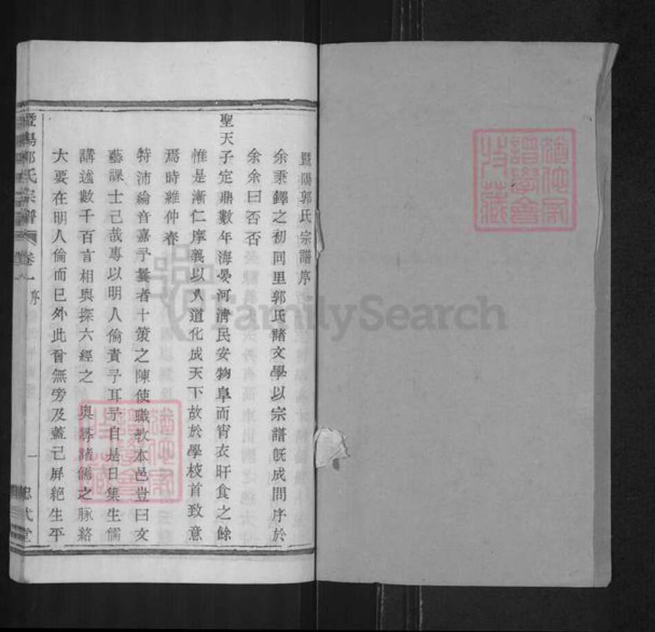 浙江省绍兴诸暨市暨阳街道郭氏忠武堂族谱-暨阳郭氏宗谱.pdf电子版预览图1