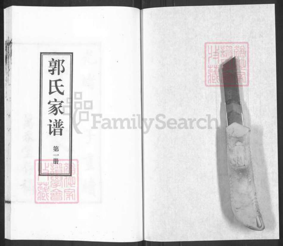 河北省沧州盐山县郭氏万春堂族谱-郭氏家谱.pdf电子版预览图1