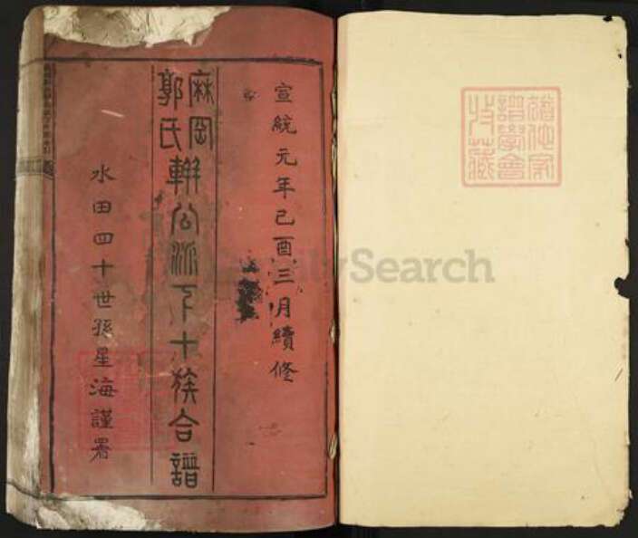 江西省吉安市吉安县万福镇郭氏族谱-麻冈郭氏𫐌公派下十族合谱.pdf电子版预览图1