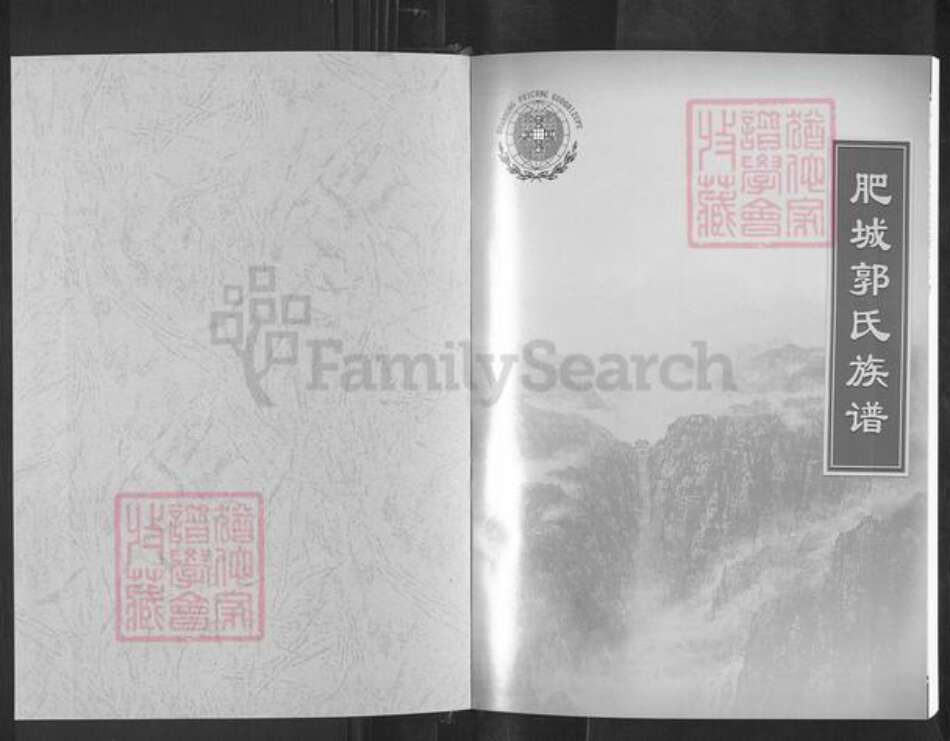 山东省泰安市肥城市郭氏族谱-肥城郭氏族谱 [八卷文化卷一卷].pdf电子版预览图1