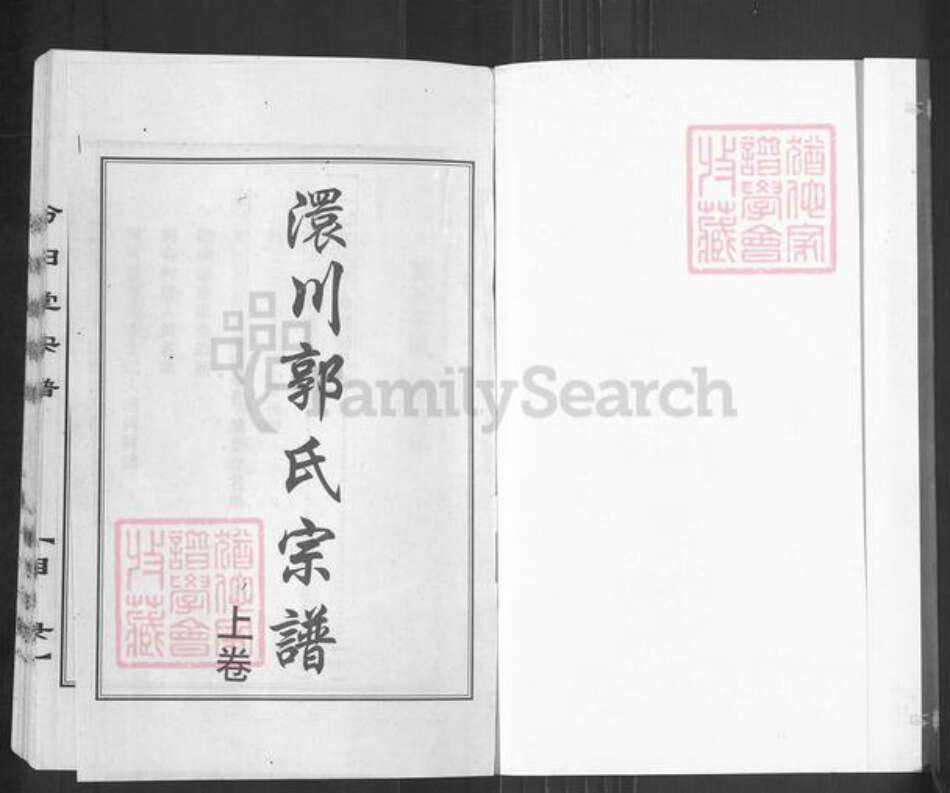 湖北省孝感市孝南区陡岗镇郭氏汾阳堂族谱-澴川郭氏宗谱.pdf电子版预览图1