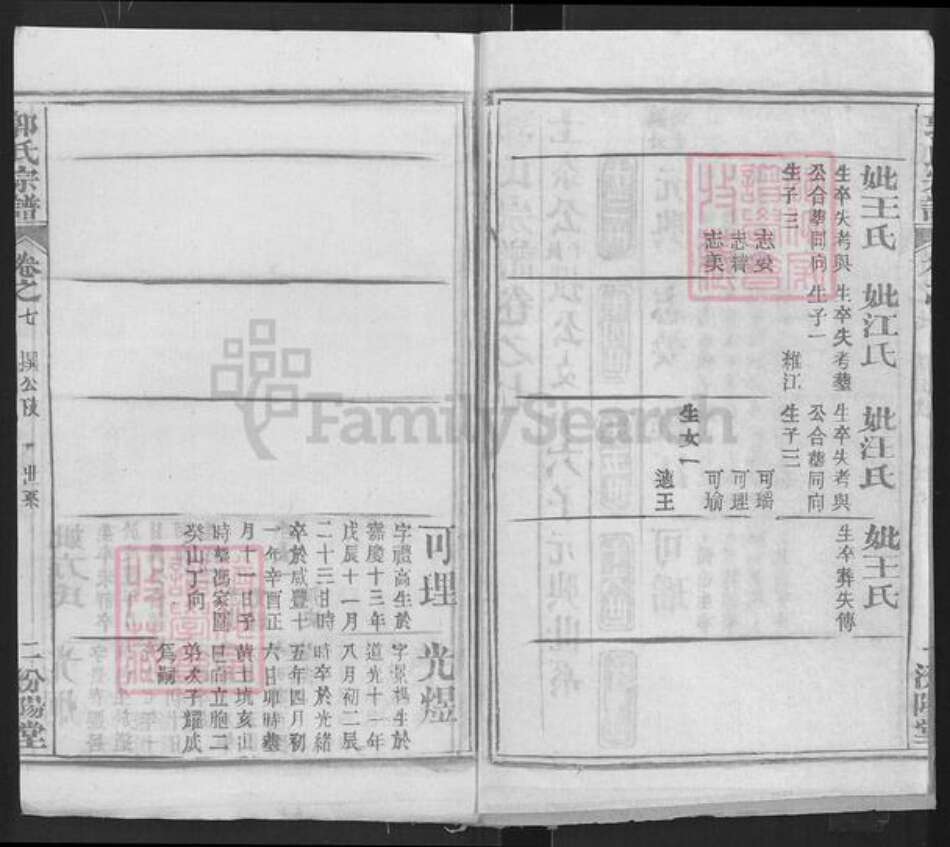 湖北省武汉市新洲区郭氏汾阳堂族谱-郭氏宗谱.pdf电子版预览图2