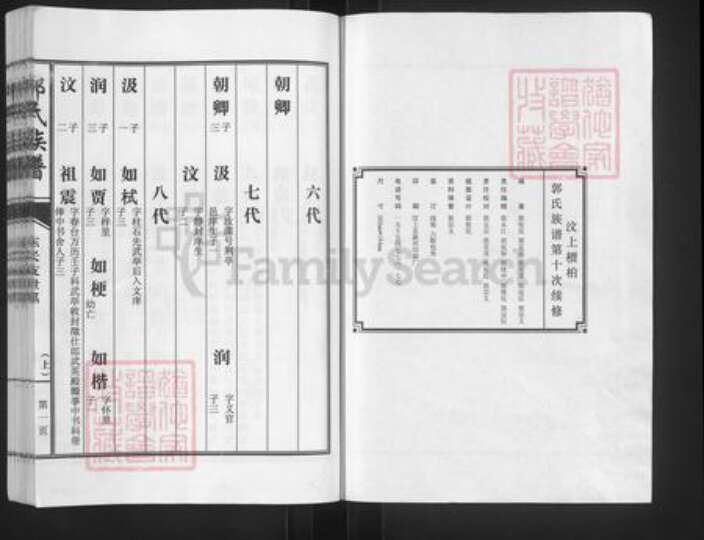 山东省济宁市汶上县苑庄镇郭氏宗礼堂族谱-郭氏族谱.pdf电子版预览图2