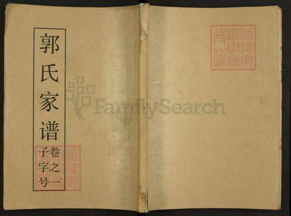 江苏省泰州市泰兴市郭氏七凤堂族谱-郭氏家谱.pdf电子版缩略图