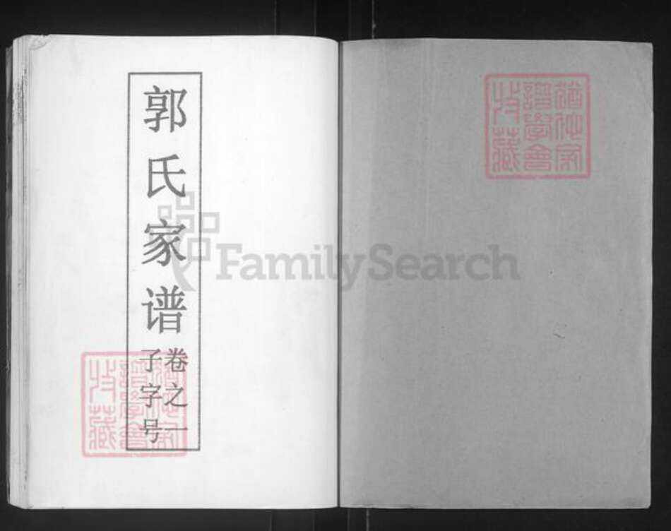 江苏省泰州市泰兴市济川街道郭氏七凤堂族谱-郭氏家谱.pdf电子版预览图1