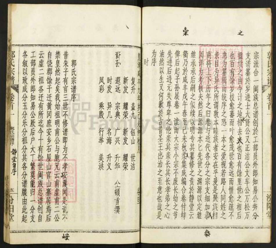 湖北省武汉市新洲区郭氏汾阳堂族谱-郭氏宗谱.pdf电子版预览图5