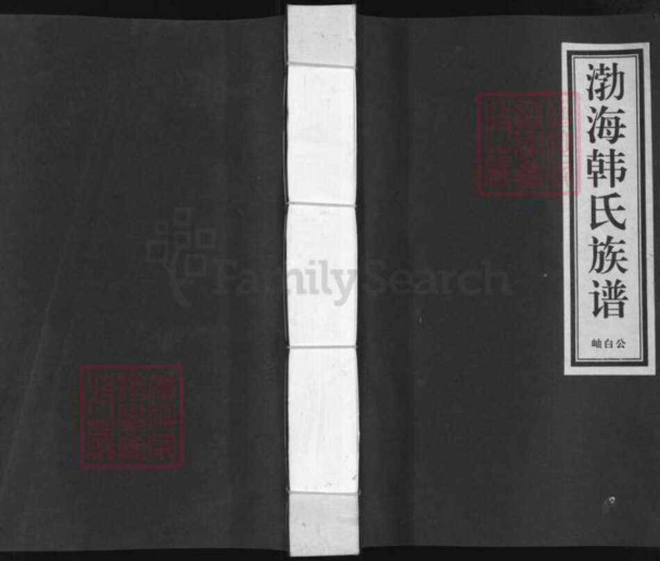 河北省沧州黄骅市吕桥镇韩氏韩原堂族谱-渤海韩氏族谱.pdf电子版缩略图