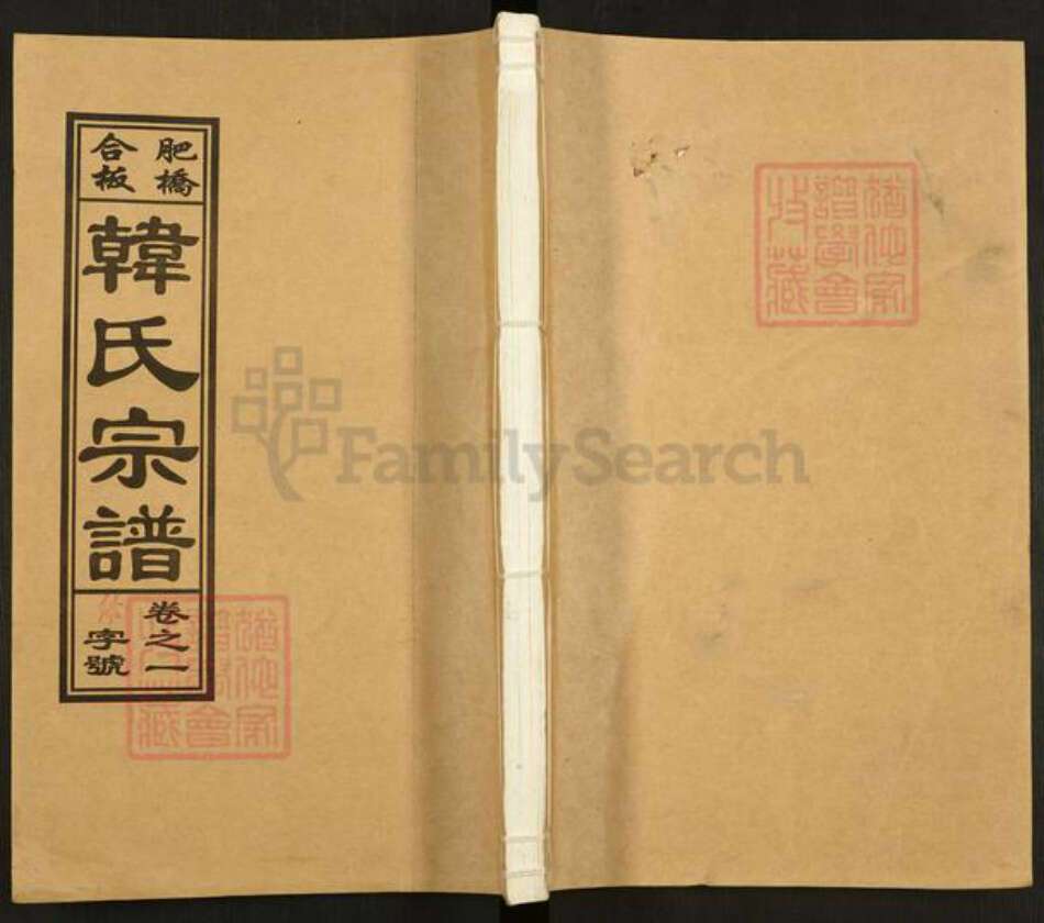 安徽省合肥市肥东县白龙镇韩氏书锦堂族谱-合肥板桥韩氏宗谱.pdf电子版缩略图