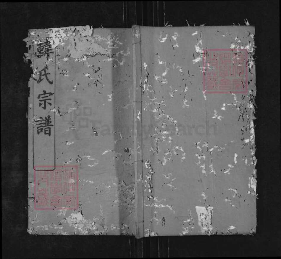 湖北省黄冈市麻城市龟山镇韩氏忠孝堂族谱-韩氏宗谱.pdf电子版缩略图