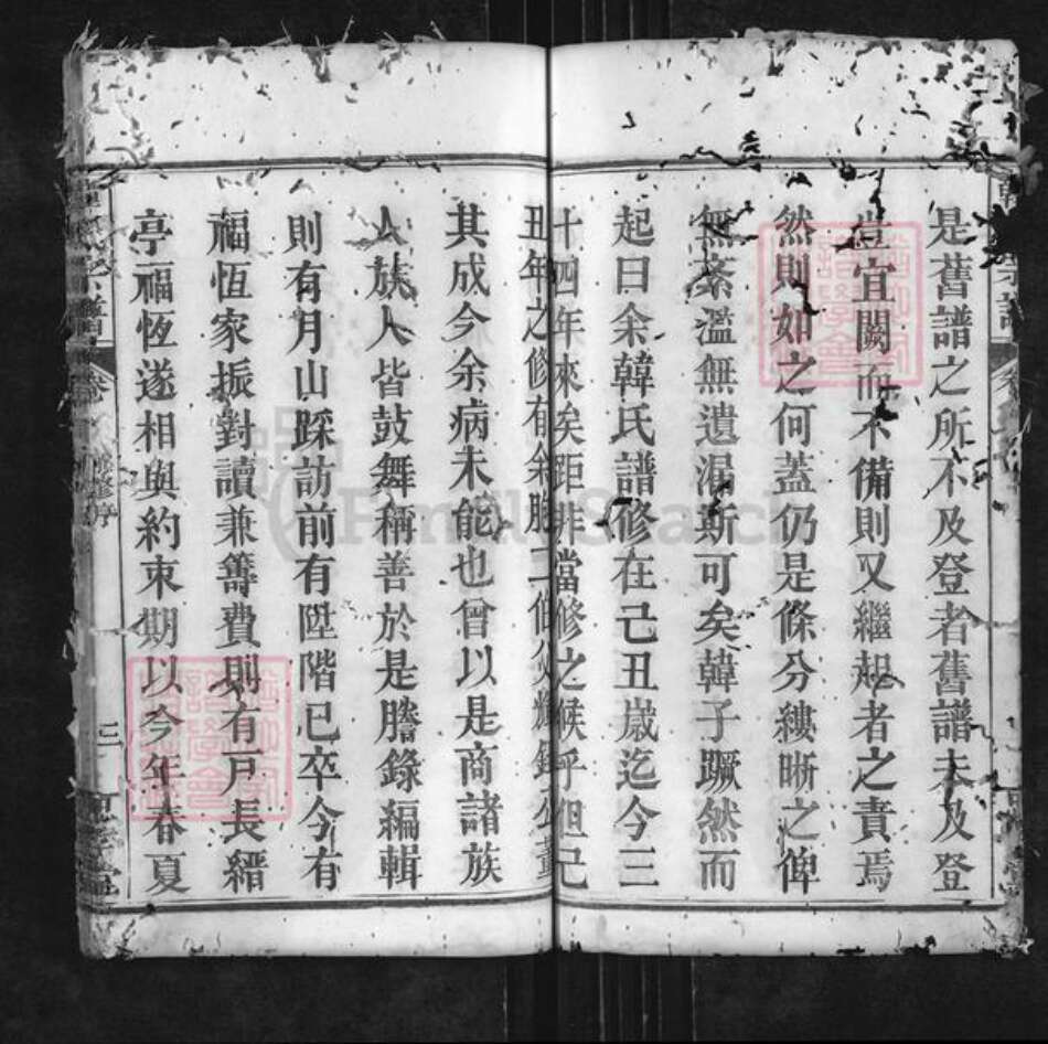 湖北省黄冈市麻城市龟山镇韩氏忠孝堂族谱-韩氏宗谱.pdf电子版预览图3