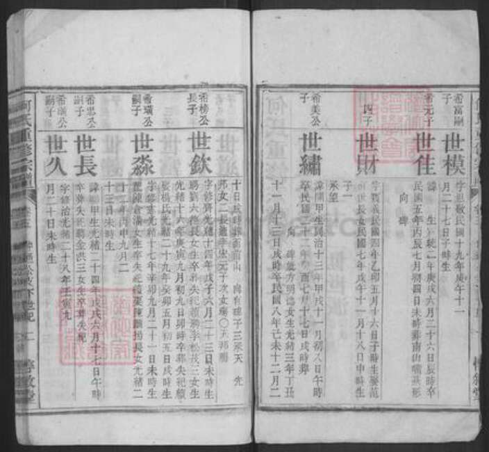 安徽省安庆市怀宁县何氏惇叙堂族谱-何氏重修宗谱.pdf电子版预览图2