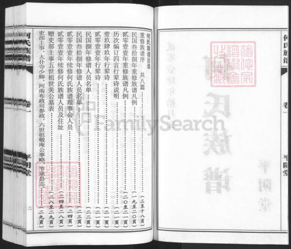 山东省济南市平阴县何氏平阴堂族谱-平阴堂.何氏族谱.pdf电子版预览图2