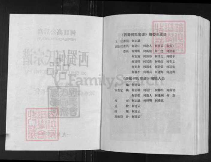 四川省遂宁市蓬溪县天福镇何氏族谱-西蜀和氏宗谱.何日高公后裔.pdf电子版预览图2