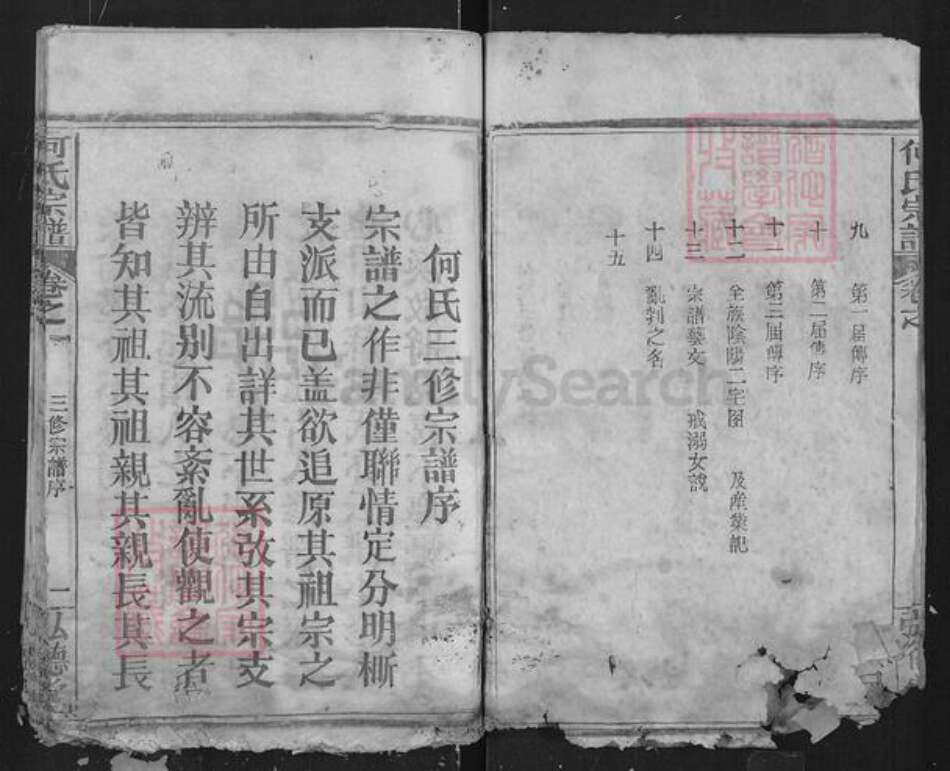 湖北省黄冈市何氏弘德堂族谱-何氏宗谱.pdf电子版预览图2