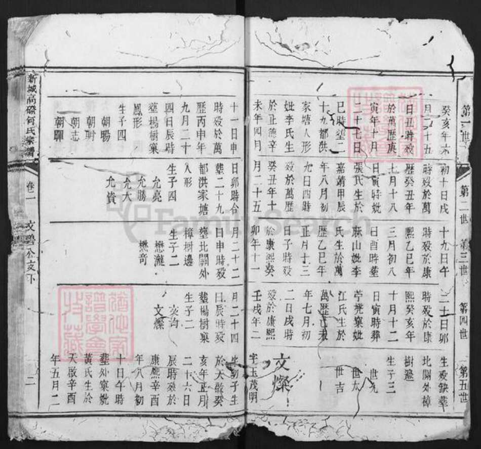 江西省赣州市大余县新城镇何氏族谱-新城高磜何氏宗谱.pdf电子版预览图2