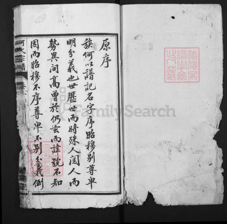 湖北省黄冈市麻城市何氏清梅堂族谱-何氏宗谱.pdf电子版预览图1