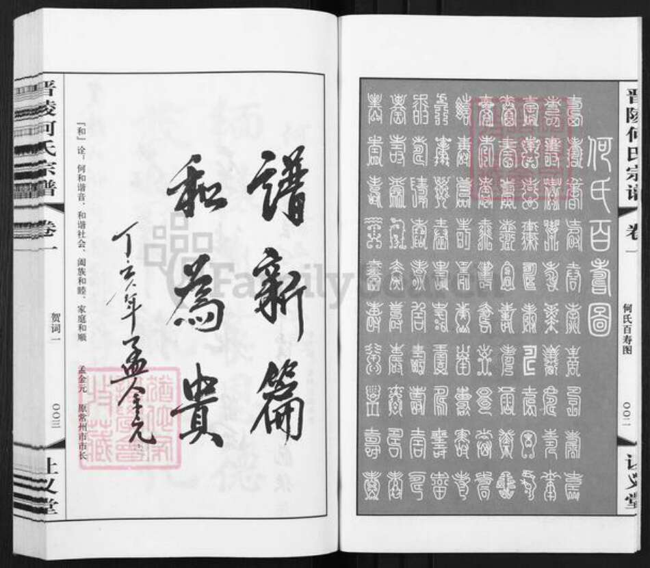 江苏省常州市武进县何氏让义堂族谱-晋陵何氏宗谱.pdf电子版预览图3