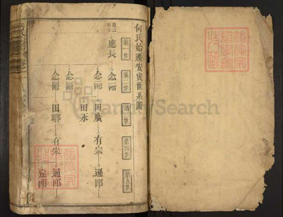 福建省三明市建宁县黄芳乡何氏族谱-何氏宗谱.pdf电子版预览图1