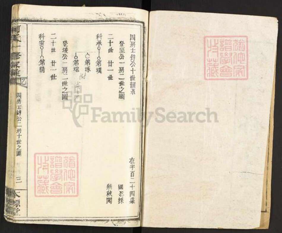 湖北省黄冈市蕲春县张塝镇何氏本源堂族谱-何氏十修家乘.pdf电子版预览图1