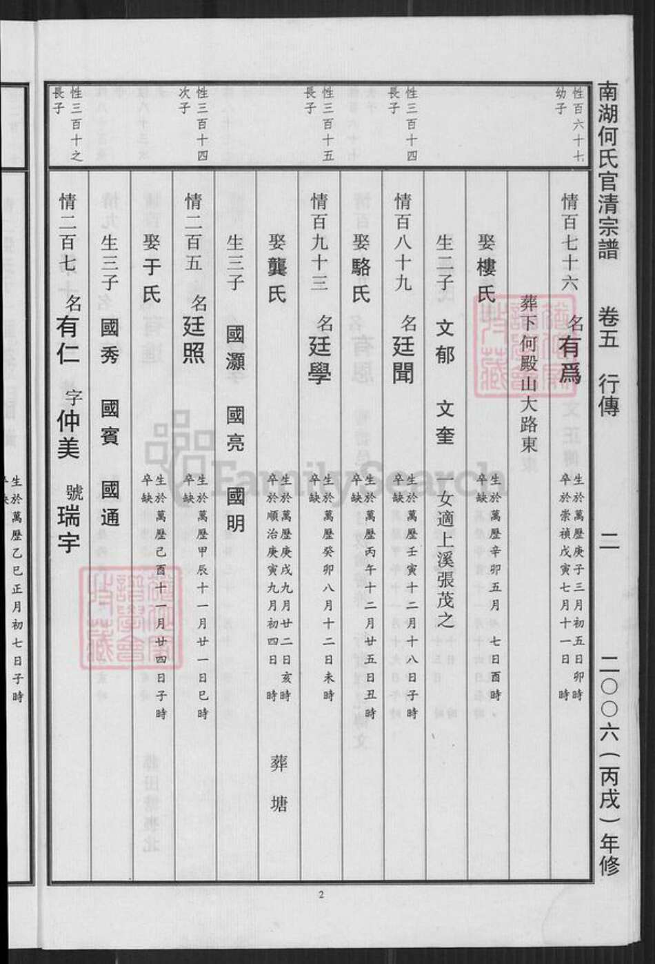 浙江省嘉兴市南湖区何氏族谱-南湖何氏官清宗谱.pdf电子版预览图4