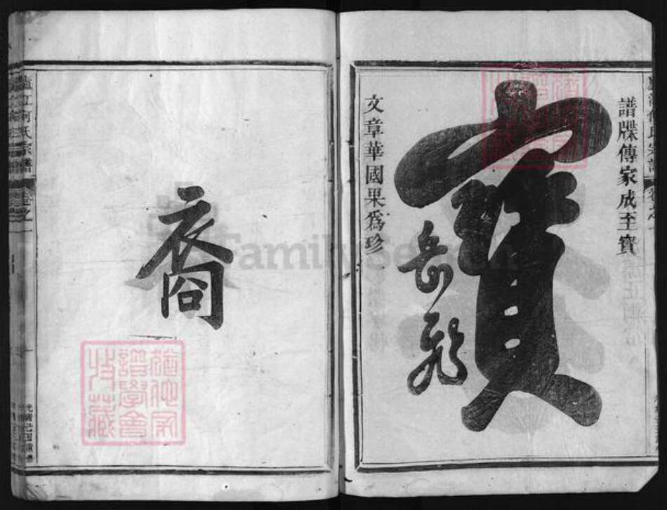 浙江省何氏族谱-庐江何氏宗谱 [5卷].pdf电子版预览图2