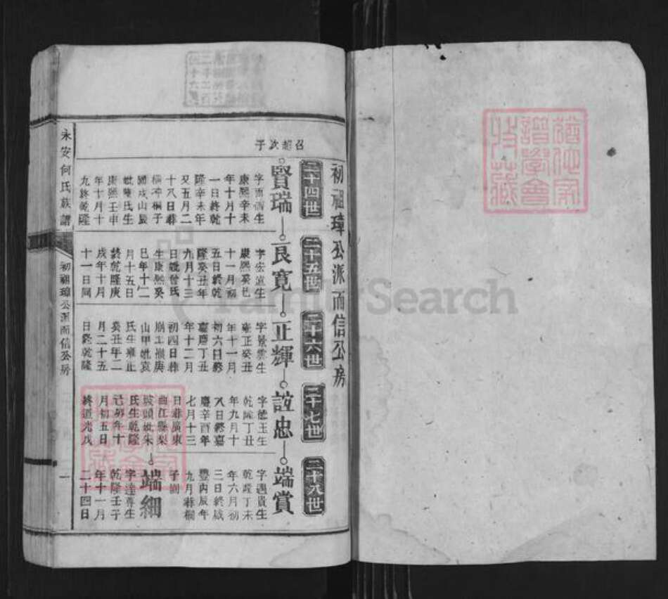 湖南省郴州市桂阳县何氏族谱-永安何氏族谱.pdf电子版预览图1