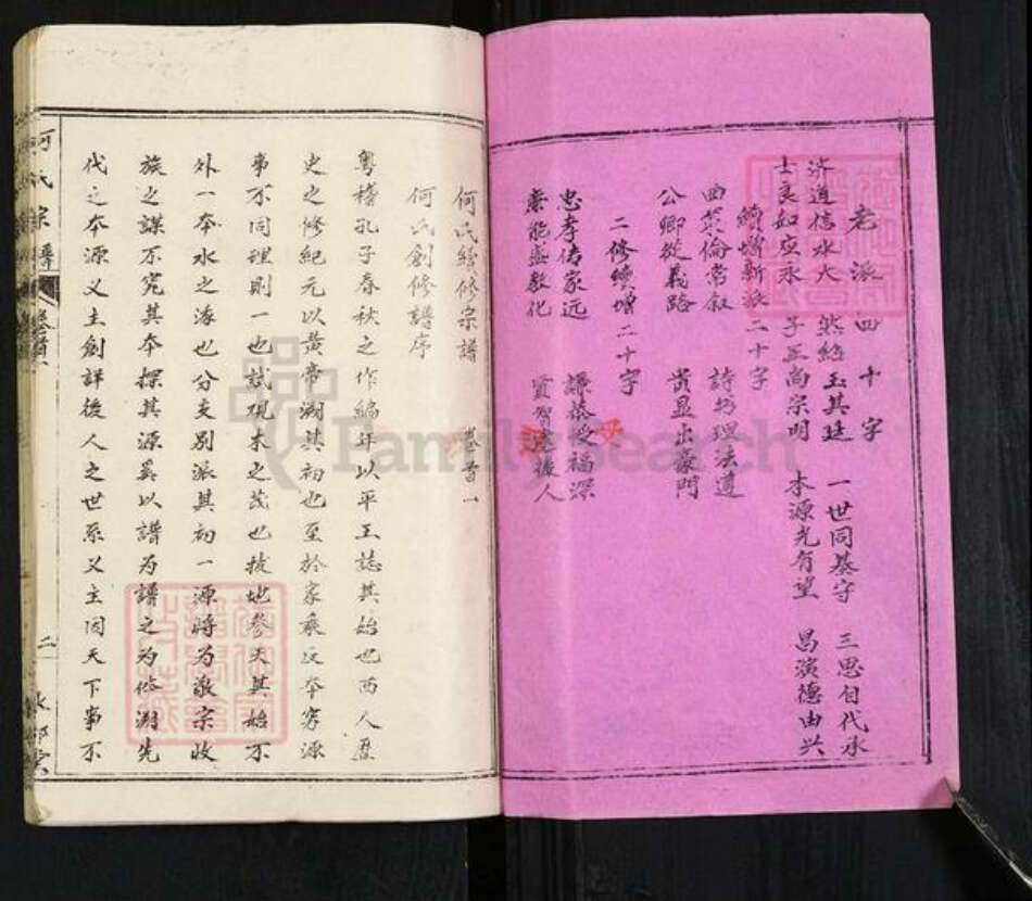 湖北省黄冈市何氏水部堂族谱-何氏续修族谱.pdf电子版预览图2