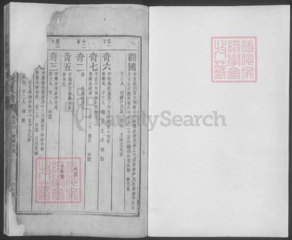 江西省吉安市永新县贺氏族谱-琥溪贺氏重修族谱 [残卷].pdf电子版预览图1