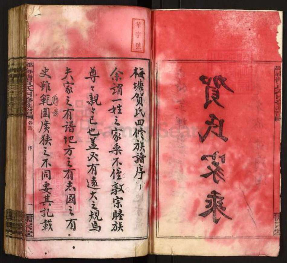 湖南省邵阳市洞口县黄桥镇贺氏儒宗堂族谱-邵阳梅塘贺氏四修族谱.pdf电子版预览图2