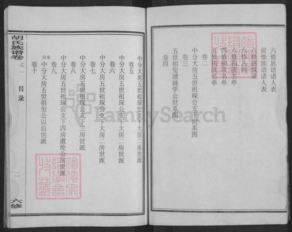 湖北省黄冈市麻城市白果镇胡氏族谱-胡氏族谱.pdf电子版预览图3