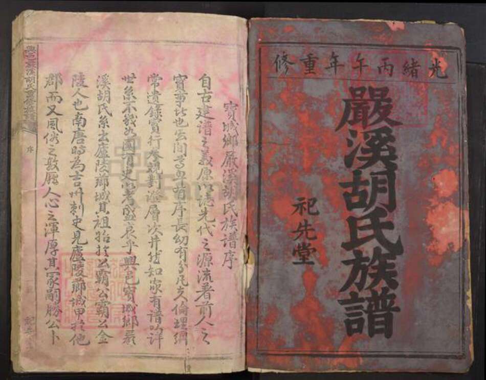 江西省赣州市兴国县胡氏族谱-兴邑严溪胡氏重修族谱[2册].pdf电子版预览图1